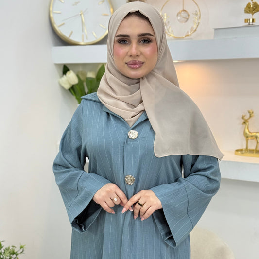 عباية لورين المخططة